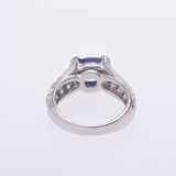 Other Sapphire 2.09CT Diamond 1.40ct 9.5 Ladies PT900 Platinum Ring / Ring A-Rank Used Sinkjo