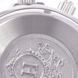 Hermes Hermes Clipper Chrono Cl2.920男士SS / GP手表石英灰色桌A  - 使用水池