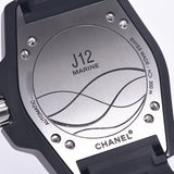 CHANEL Chanel J12 Marine 42mm H2558 Men's Black Ceramic/Rubber Wrist Watch Automatic Black Dial A Rank Used Ginzo