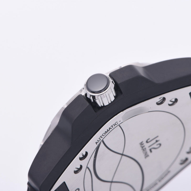 【CHANEL】シャネル J12 マリーン H2558 セラミック×ラバー 黒 自動巻き メンズ 黒文字盤 腕時計