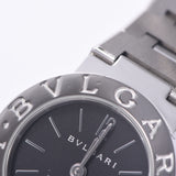 BVLGARI Bvlgari Bvlgari Bvlgari Bvlgari 23 BB23SS ladies SS watch Quartz Black Dial A Rank used silver stock