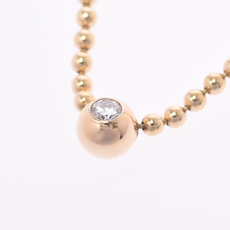 Cartier Cartier Nouverg Ladies K18 YG / Diamond Necklace A-Rank Used Silgrin