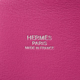 Hermes Hermes Bolid 27 2way Bag Rose Purple Silver Bracket A刻（2017年左右）女性的Swift手提包A-Rank使用水池