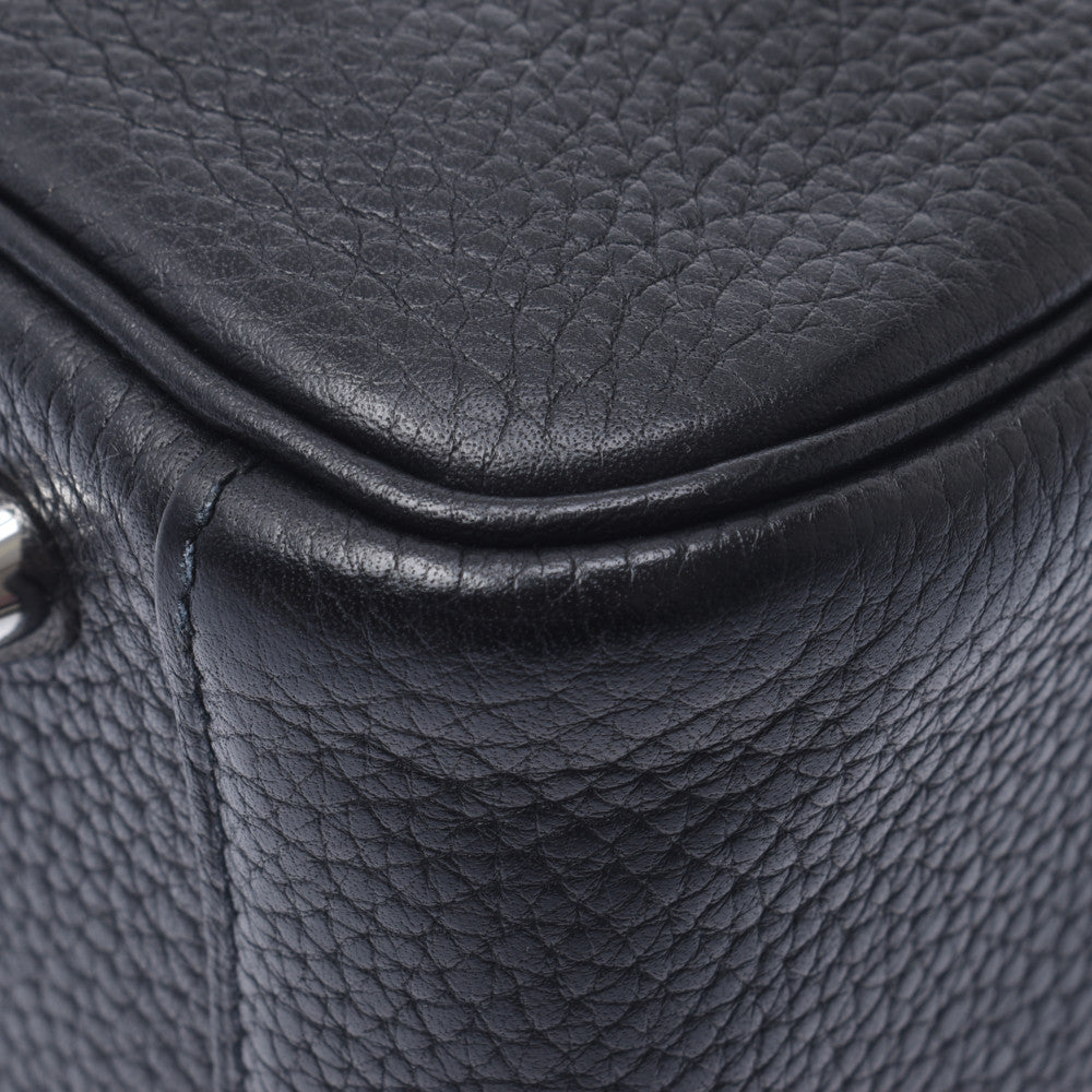 超美品 エルメス　リンディ26　黒/シルバー金具　Ｂ刻印　Hermes 現金特価】エルメス リンディ26 ノワール トリヨンクレマンス シルバー