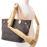 Louis Vuitton Louis Vuitton Monogram Never Full MM Brown M40156 Unisex Monogram Canvas Tote Bag B Rank Used Sinkjo