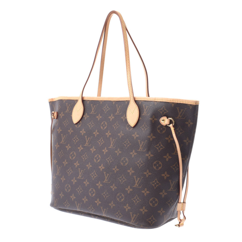 LOUIS VUITTON ルイヴィトン モノグラム ネヴァーフル MM ブラウン M40156 ユニセックス モノグラムキャンバス トートバッグ Bランク 中古 銀蔵