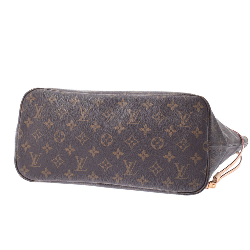 Louis Vuitton Louis Vuitton Monogram Never Full MM Brown M40156 Unisex Monogram Canvas Tote Bag B Rank Used Sinkjo