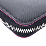 Louis Vuitton Louis Vuitton Epi Zippy Wallet Noir / Hot Pink M64838 Unisex Epilazer Long Wallet A-Rank Used Sinkjo