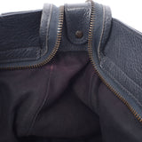 Balenciaga Valenciaga The Vero Gray Unisex Leather Hand Bag B Rank Used Silgrin