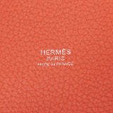 Hermes Hermes Picon Lock PM Orange Poppy Silver Bracket X Engraving (around 2016) Ladies Triyo Clemance Handbag New Sanko