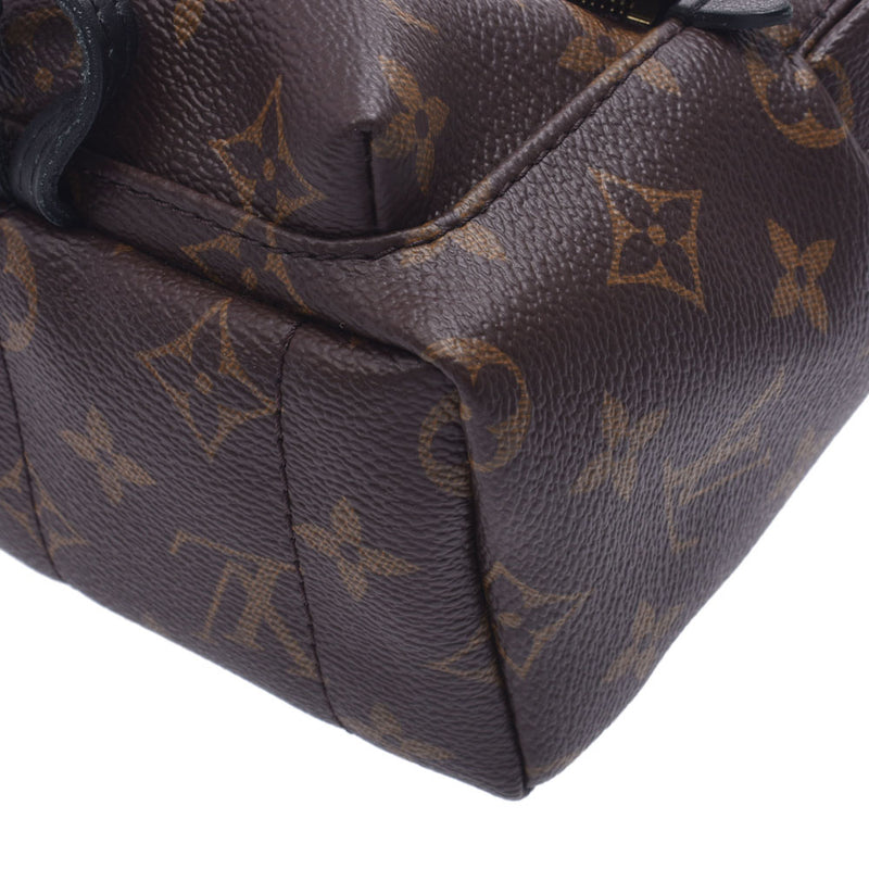 Louis Vuitton Louis Vuitton Monogram Palm Springs Backpack MINI Brown M44873 Ladies Monogram Canvas Rucks Day Pack AB Rank Used Silgrin