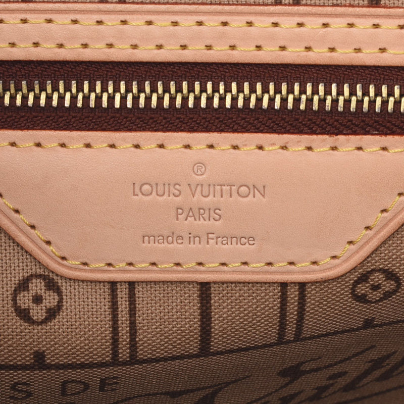 LOUIS VUITTON ルイヴィトン モノグラム ネヴァーフル MM ブラウン M40156 ユニセックス モノグラムキャンバス トートバッグ Aランク 中古 銀蔵