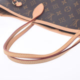 Louis Vuitton Louis Vuitton Monogram Never Full MM Brown M40156 Unisex Monogram Canvas Tote Bag A-Rank Used Sinkjo