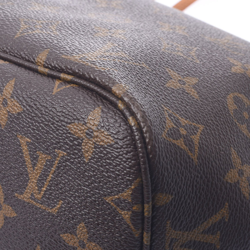 Louis Vuitton Louis Vuitton Monogram从不全MM Brown M40156男女皆宜的Monogram Canvas手提袋A-Rank使用水池