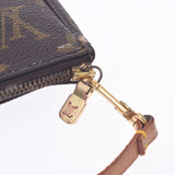 LOUIS VUITTON Monogram Pochette Accessois Old Brown M51980 Ladies Monogram Canvas Accessory Pouch B Rank Used Ginzo