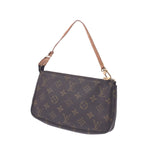 LOUIS VUITTON Monogram Pochette Accessois Old Brown M51980 Ladies Monogram Canvas Accessory Pouch B Rank Used Ginzo