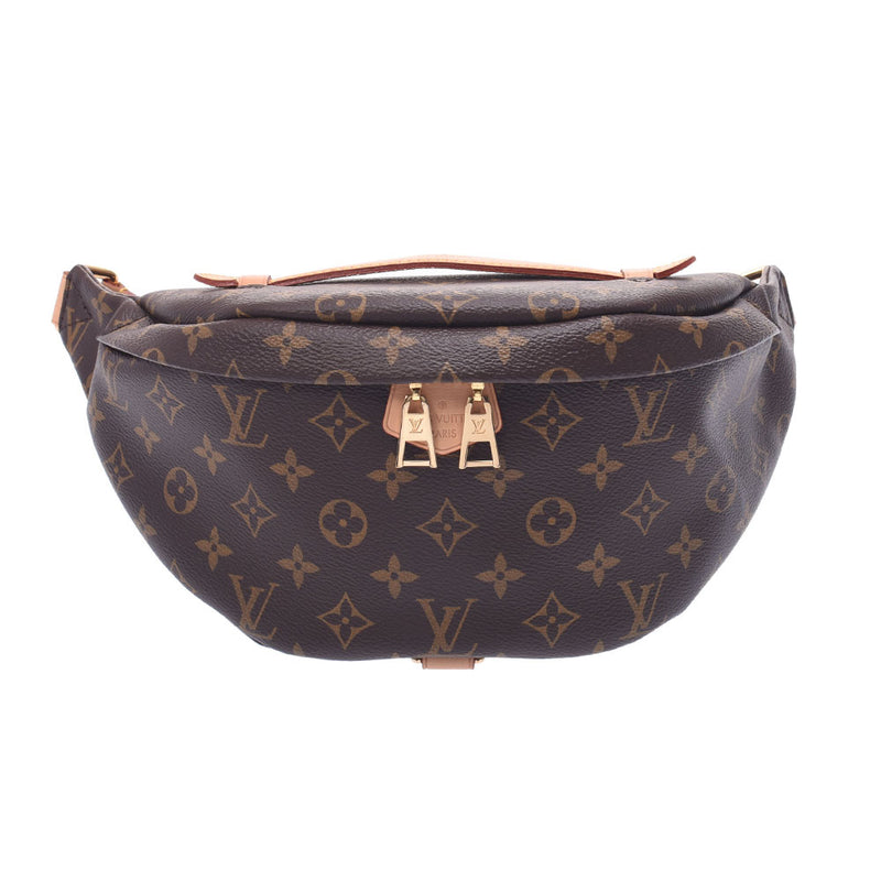 バムバッグ素材LOUIS VUITTON ルイヴィトン モノグラム バムバッグ M43644 ボディバッグ ブラウン/350630