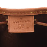 Louis Vuitton Louis Vuitton Monogram Nanonoe Brown M41346女性的Monogram Canvas单肩包AB排名使用水池