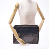 LOUIS VUITTON ルイヴィトン モノグラム ブラウン/黒 メンズ モノグラムキャンバス ブリーフケース Bランク 中古 銀蔵