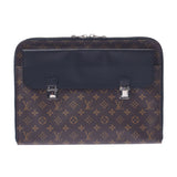 LOUIS VUITTON ルイヴィトン モノグラム ブラウン/黒 メンズ モノグラムキャンバス ブリーフケース Bランク 中古 銀蔵