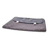 LOUIS VUITTON ルイヴィトン モノグラム ブラウン/黒 メンズ モノグラムキャンバス ブリーフケース Bランク 中古 銀蔵