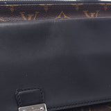 LOUIS VUITTON ルイヴィトン モノグラム ブラウン/黒 メンズ モノグラムキャンバス ブリーフケース Bランク 中古 銀蔵