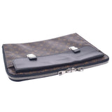 LOUIS VUITTON ルイヴィトン モノグラム ブラウン/黒 メンズ モノグラムキャンバス ブリーフケース Bランク 中古 銀蔵