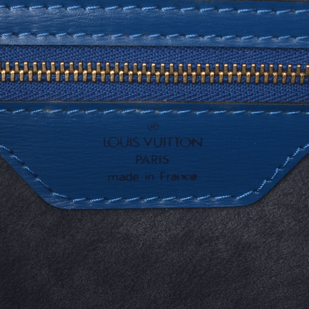 ルイヴィトンサンジャック ショッピング 14127 青 レディース エピレザー トートバッグ M52265 LOUIS VUITTON 中古 –  銀蔵オンライン