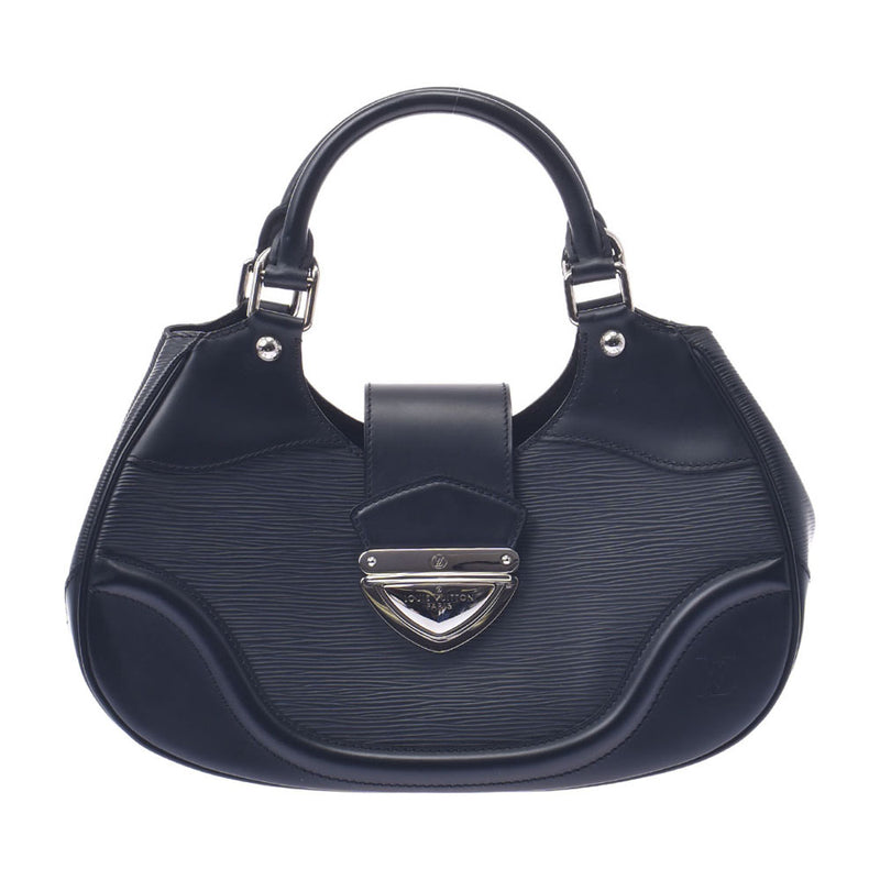 Louis Vuitton Louis Vuitton Episac Montaine Black M59302 Women's Epireser Handbags A rank used Silgrin