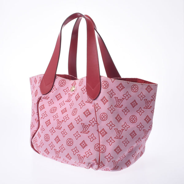 Louis Vuitton Louis Vuitton Beach Line Cabay Panema PM Rose M95984 Women's Canvas / Leather Tote Bags AB Rank Used Sinkjo