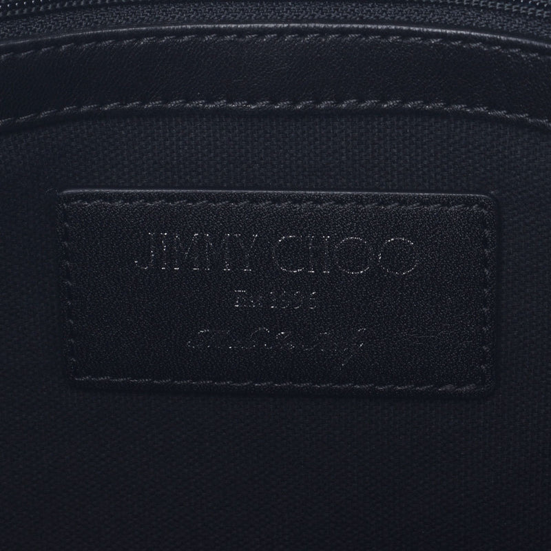 Jimmy Choo Jimmy Choo Star Studs Black Gold Bracket Unisex Curf Clutch Bag B Rank Used Sinkjo