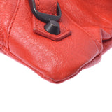 Balenciaga valenciaga经典信封2way包红色系统319376女式卷曲离合器袋A-Rank使用水池