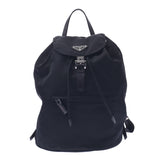 PRADA Prada Backpack Black BZ0032 Unisex Nylon Rucks Day Pack AB Rank Used Silgrin