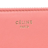 CELINE セリーヌ バイカラー ピンク/ベージュ ユニセックス カーフ クラッチバッグ Aランク 中古 銀蔵