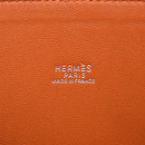 HERMES Hermes Bored 37 2WAY bag Potiron silver metal fittings □ I engraved (around 2005) Ladies Taurillon Clemence handbag A rank used Ginzo