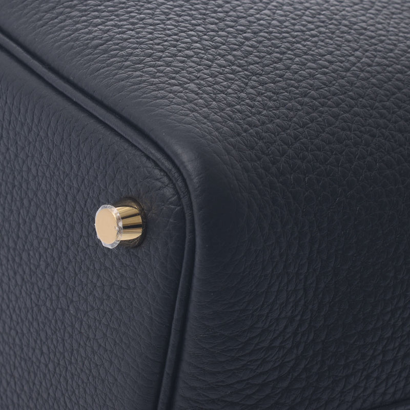 Hermes Hermes Picon Lock PM Black Gold Bracket Z Engraved (around 2021) Women's Triyo Clemance Handbag New Sinkjo