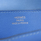Hermes Hermes Dogon Long Blue Paradise Silver Bracket T雕刻（2015年左右）UniSEX vasuffft长钱包B排名使用Silgrin