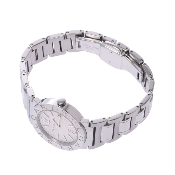 [Summer Selection Clock] BVLGARI Bulgari Burgal Burgari 26 BB26SS Women's SS Watch Quartz White Figurative AB Rank Used Silgrin