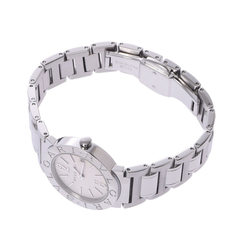 [Summer Selection Clock] BVLGARI Bulgari Burgal Burgari 26 BB26SS Women's SS Watch Quartz White Figurative AB Rank Used Silgrin