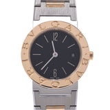 BVLGARI Bvlgari Bvlgari Bvlgari 26 BB26SG Ladies SS/YG Watch Quartz Black Dial A Rank Used Ginzo