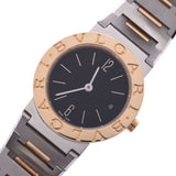 BVLGARI Bvlgari Bvlgari Bvlgari 26 BB26SG Ladies SS/YG Watch Quartz Black Dial A Rank Used Ginzo