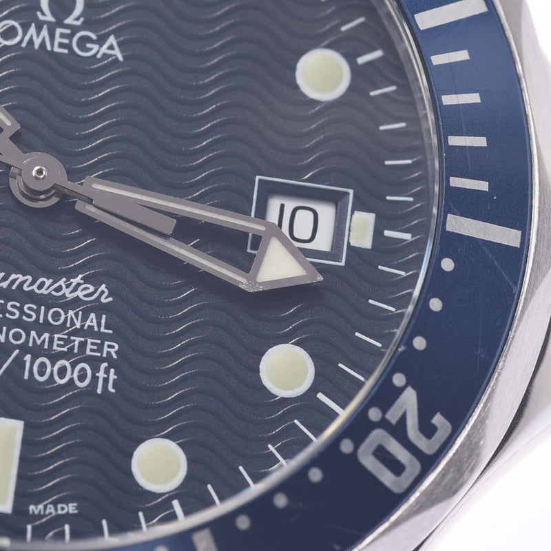 OMEGA Omega Seamaster Professional 2531.80 Men SS Watch Automatic Current Navy Shape A-Rank Used Silgrin