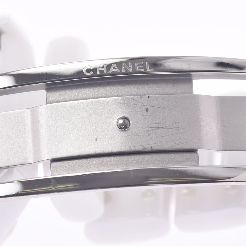 Chanel Chanel J12 33mm 12p钻石H1628女性白色陶瓷/ SS手表石英白飞级AB排名使用SILGRIN