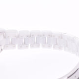 Chanel Chanel J12 33mm 12p钻石H1628女性白色陶瓷/ SS手表石英白飞级AB排名使用SILGRIN