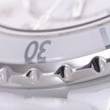 Chanel Chanel J12 33mm 12P钻石H1628女性白色陶瓷/ SS手表石英白色航班A-Rank使用Silgrin