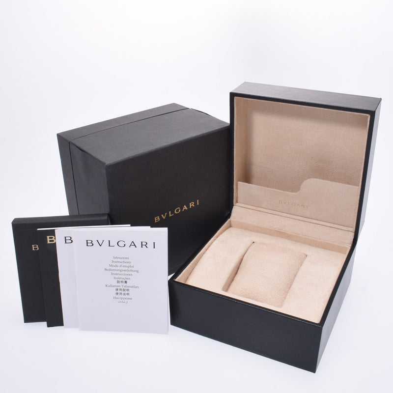 BVLGARI Bulgari Burgari Burgari 42 BB42SS Men's SS Watch Automatic Wound Silver Damage A-Rank Used Silgrin