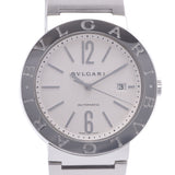 BVLGARI Bulgari Burgari Burgari 42 BB42SS Men's SS Watch Automatic Wound Silver Damage A-Rank Used Silgrin