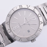 BVLGARI Bulgari Burgari Burgari 42 BB42SS Men's SS Watch Automatic Wound Silver Damage A-Rank Used Silgrin