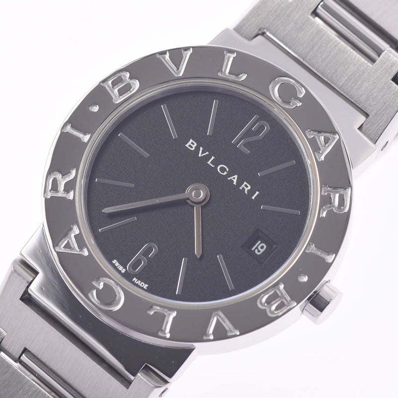 26 BVLGARI Bulgari Bulgari Bulgari BB26SS Lady's SS watch quartz lindera board A ranks used silver storehouse