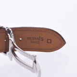 HERMES エルメス アルソー AR4.810 メンズ SS/アリゲーター 腕時計 自動巻き ブラウン文字盤 Aランク 中古 銀蔵